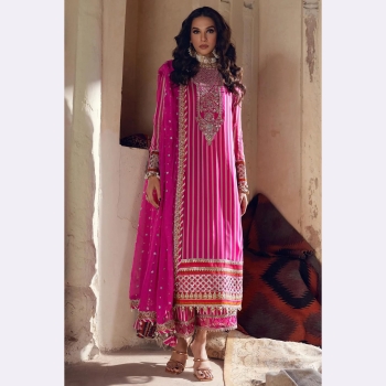 CHARIZMA VASAL LUXURY CHIFFFON UNSTITCHED COLLECTION VOL.3